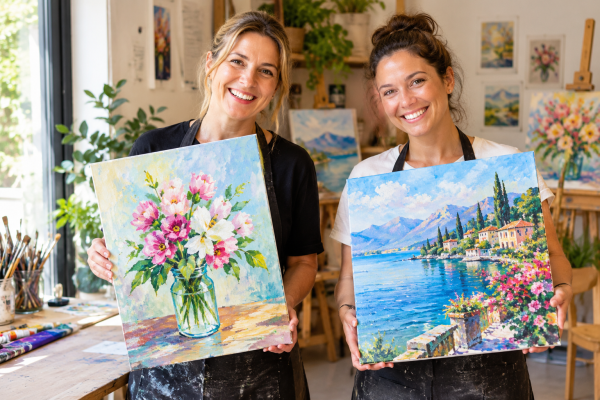 Painting Workshop – Step by Step to Your Own Artwork
