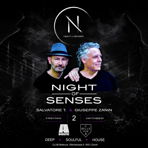 ADULTE: NIGHT OF SENSES | DEEP SOULFUL HOUSE