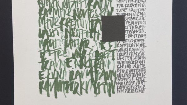 Schriftbilder-Bilderschrift