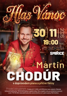 Recital de Navidad de Martin Chodúr Hlas Vánoc