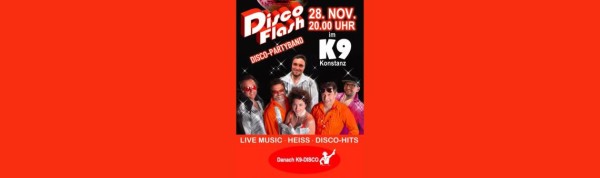 DISCO-PARTY con Disco Flash en vivo en K9
