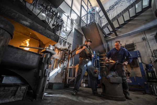 Geführte Tour durch die Messerproduktion