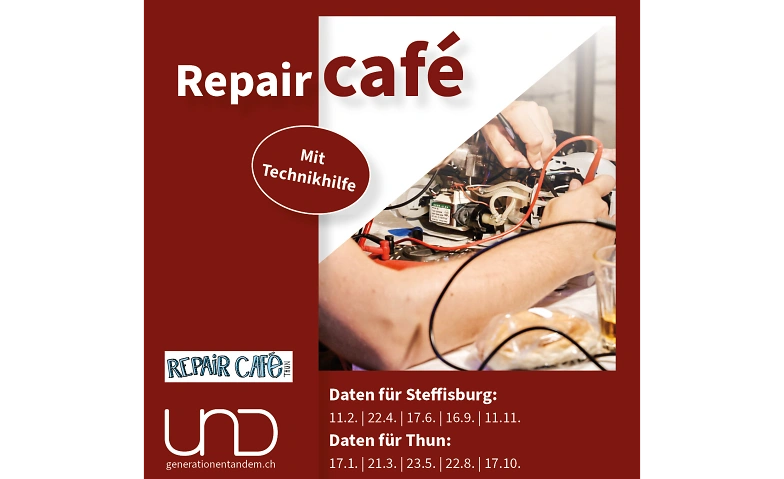 RepairCafé mit Technikhilfe