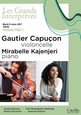 Gautier Capuçon; Mirabelle Kajenjeri