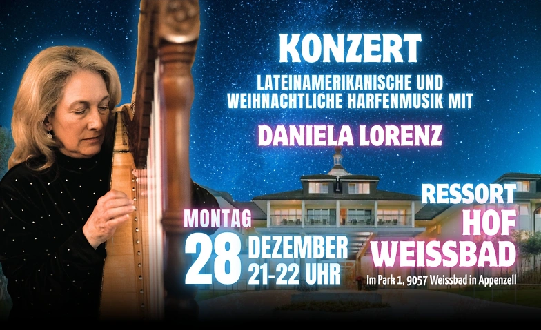Concert de harpe avec Daniela Lorenz