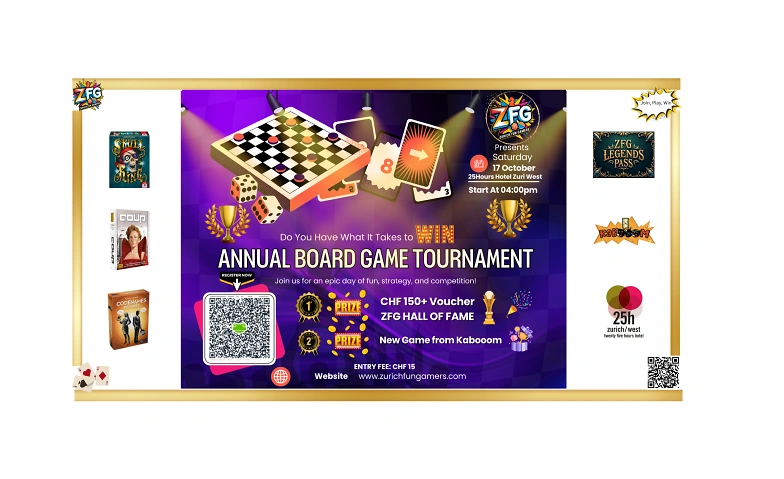 Ultimate Zurich Fun Gamers Tournament!