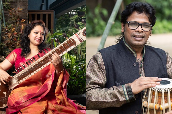 Musique d'Inde : Sahana Banerjee (Sitar) & Udai Mazumdar (Tabla)