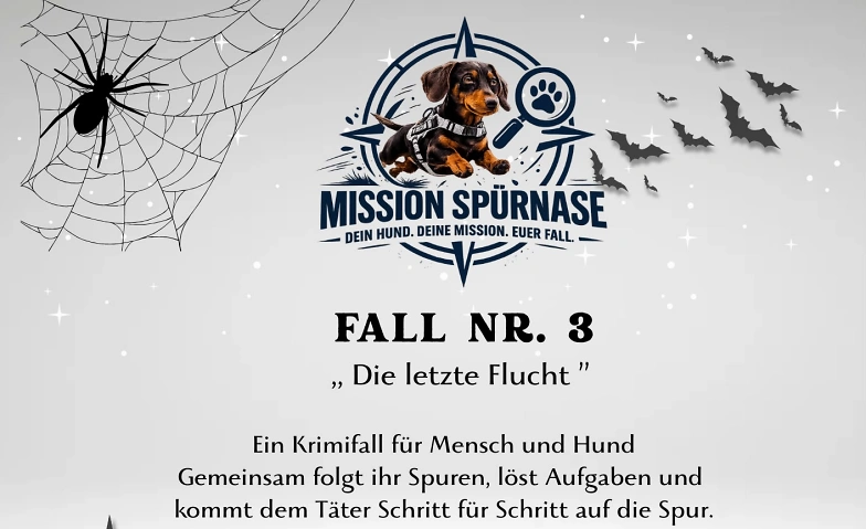 Krimiwanderung mit Hund "Mission Spürnase" Fall Nr. 3