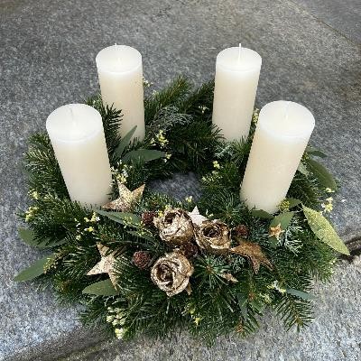 Create Advent Wreath