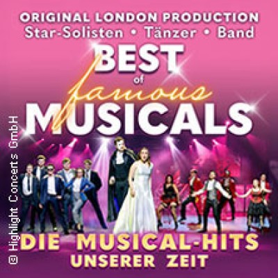 Best of famous Musicals - Les tubes musicaux de notre époque