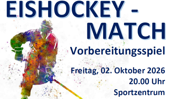 Eishockey-Vorbereitungsspiel