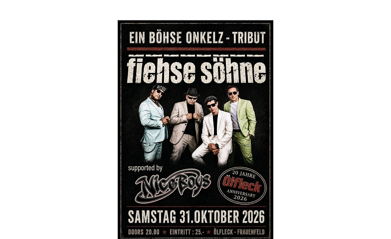 FIESE SÖHNE ONKELZ TRIBUT & NICE BOYS