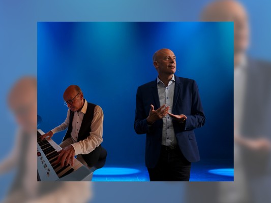 Ben Hüter y Jürg Frei en el Schlosskeller Interlaken