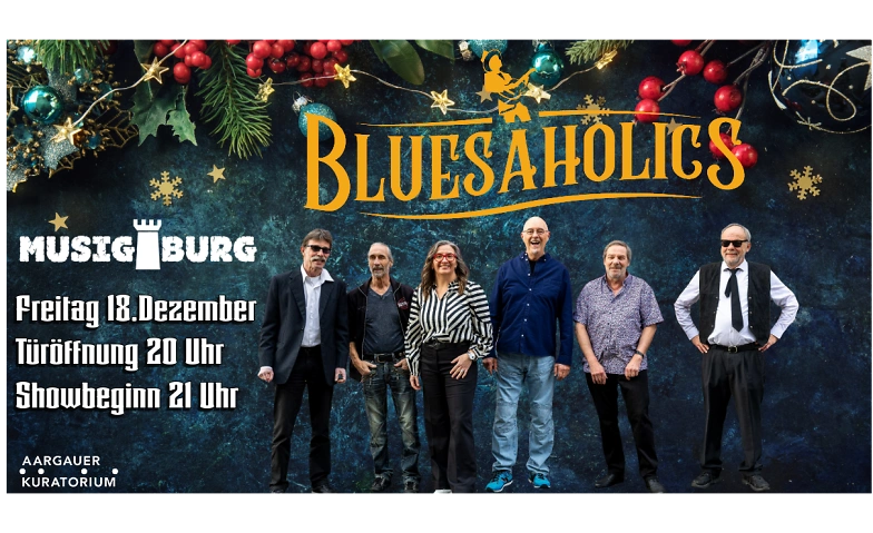 Bluesaholics Weihnachtskonzert
