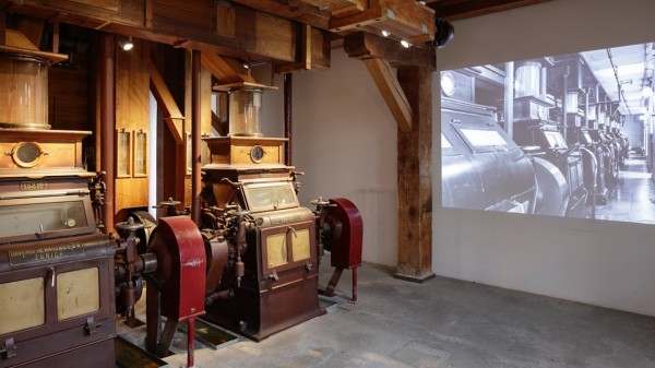 Die Mühle in Betrieb
