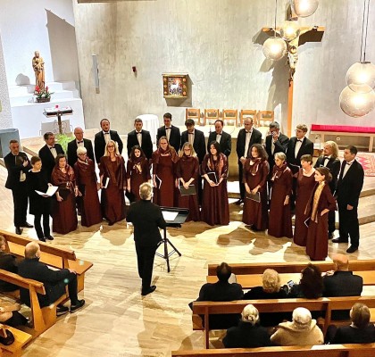 Konzerte in Grandson. Chor „Novantiqua“ aus Sitten