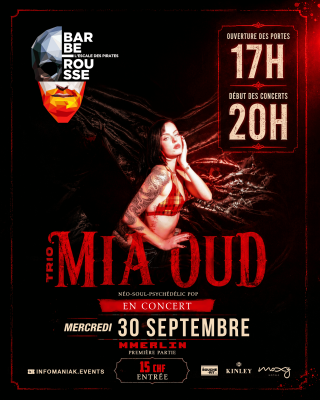 Concert MIA OUD (trio) + MMerlin