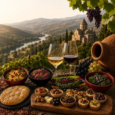 Georgian Wine Tasting with Snacks