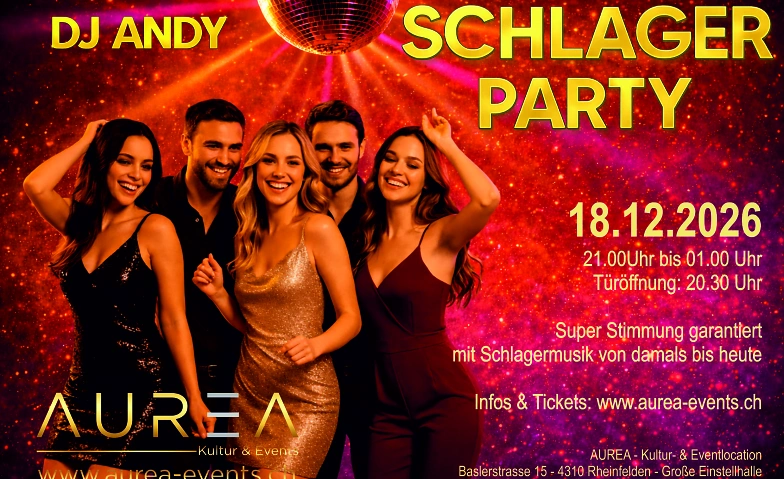 Schlager-Party im AUREA