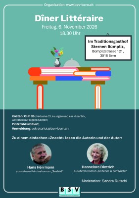 Cena Literaria de los BSV con Hannelore Dietrich y Hans Herrmann