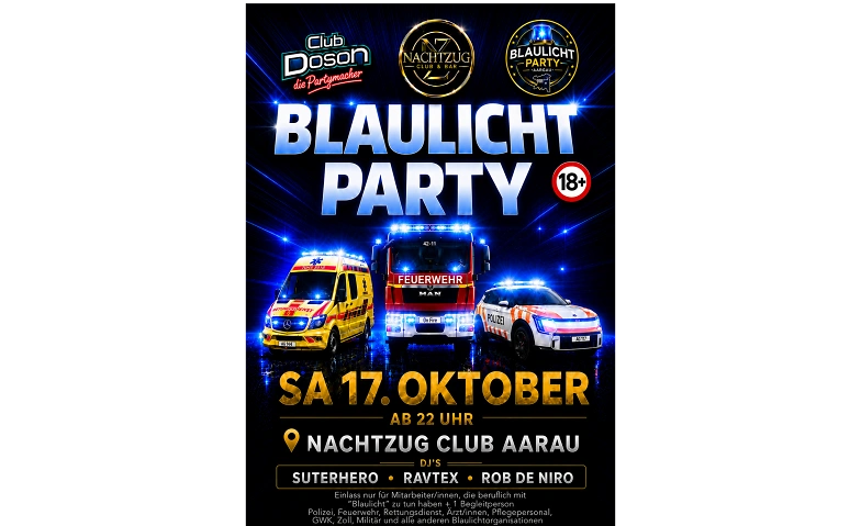 BLAULICHT PARTY AARAU