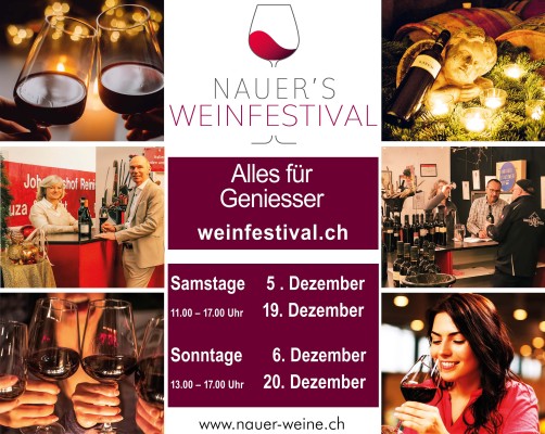 Nauer’s Weinfestival - Alles für Geniesser
