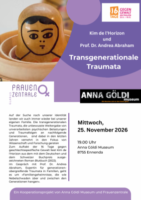 Transgenerational Trauma