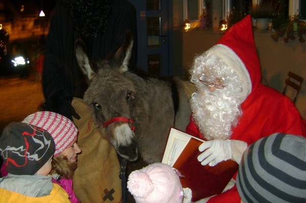 Appearance of Samichläuse in Bad Ragaz
