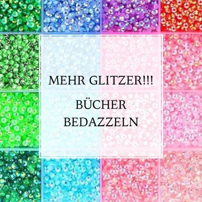 Creative in the Bookstore: More Glitter – Bedazzling Books