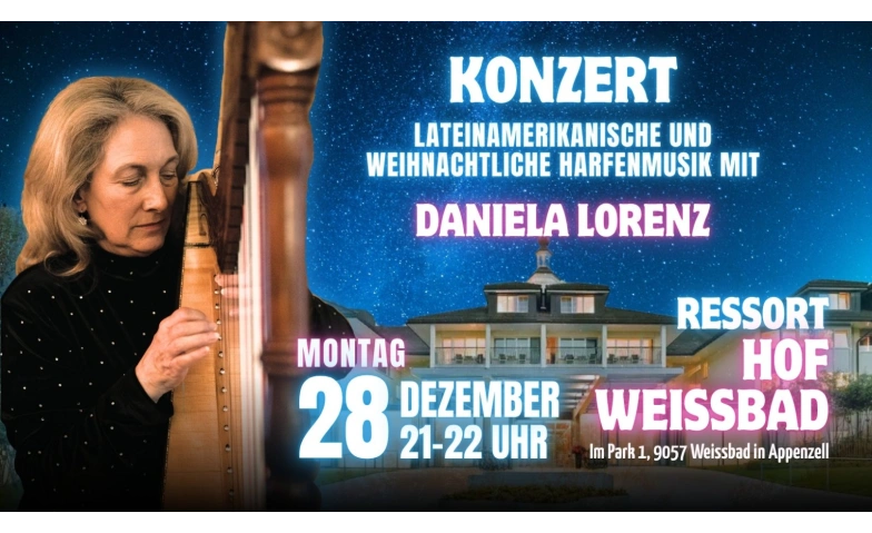 Sonorités de harpe latino-américaines et de Noël avec Dani