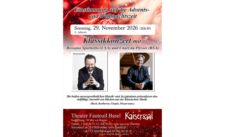 Rossano Sportiello & Charl du Plessis