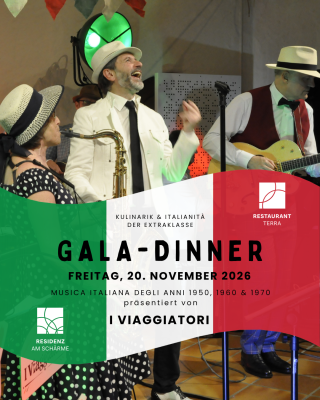 Kulinarik & Italianità der Extraklasse - Gala-Dinner