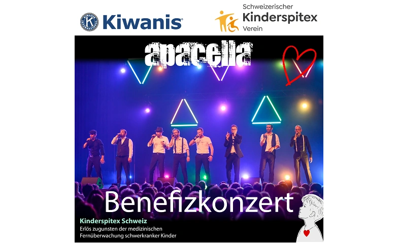 Concierto de Apacella con Kiwanis a favor de la KinderSpitex