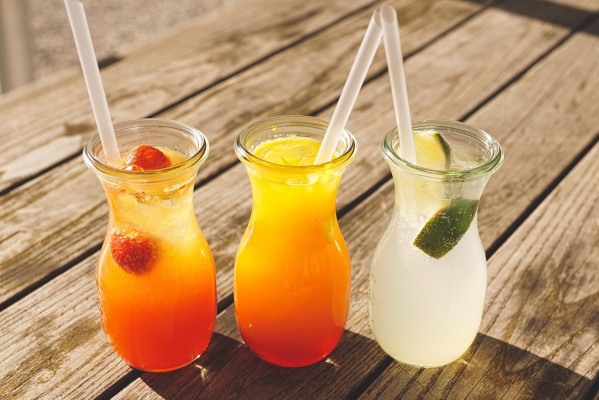 Mocktail mix at the HUUS bar