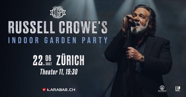 LA FÊTE DANS LE JARDIN INTÉRIEUR DE RUSSELL CROWE