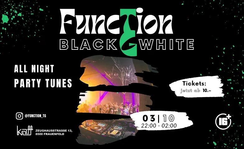 Function TG Black & White Party