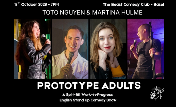 PROTOTYPE ADULTS - English Comedy with Martina and Toto