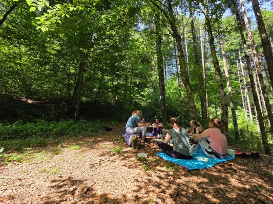 Women's Circle by the Fire - Forest. Fire. Togetherness.