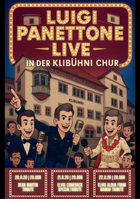 Luigi Panettone - The best of Dean Martin & Elvis Presley (Dinner Show)