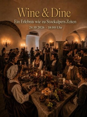 Wine and dine – An experience like in the time of Stockalper