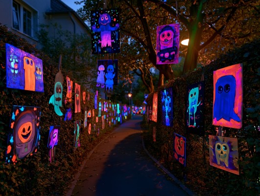 Maison Hantée pour le Festival Rheinlicht