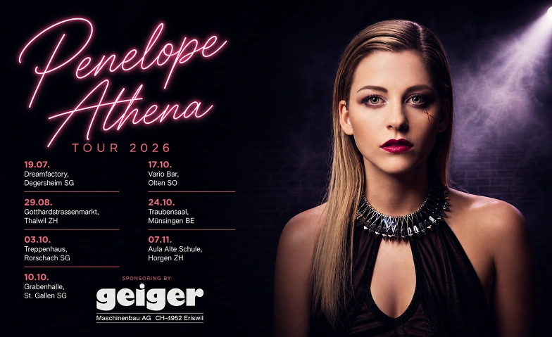 Penelope Athena Tour 2026