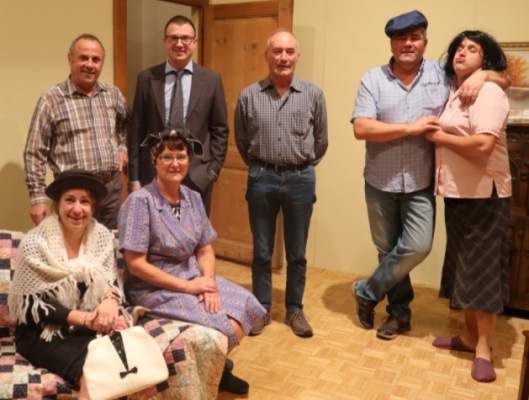Theater evening of the 'Patoisants'