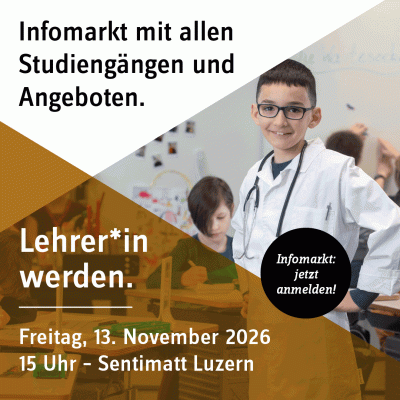 Becoming a Teacher: Info Fair at PH Luzern on November 13, 2026