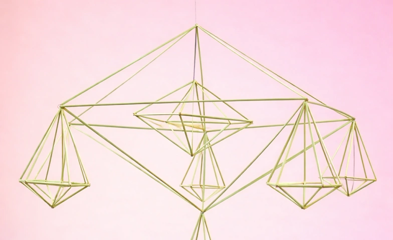 Himmeli Geometrische Elegance aus Stroh