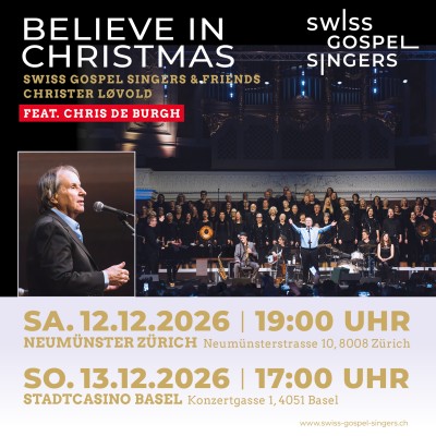 Swiss Gospel Singers with Chris de Burgh