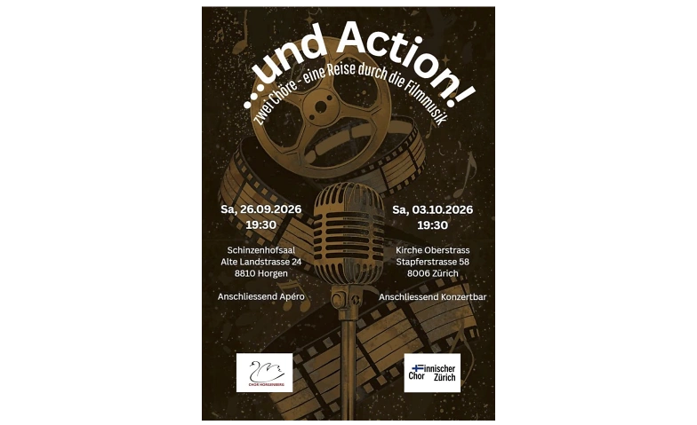 ...und Action! Zwei Chöre - un voyage à travers la musique de film