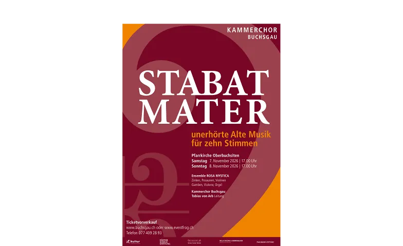 Konzert Kammerchor Buchsgau - "Stabat Mater"