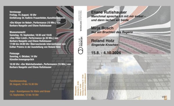 Eliane Rutishauser / Mirja Busch / Roland Hotz