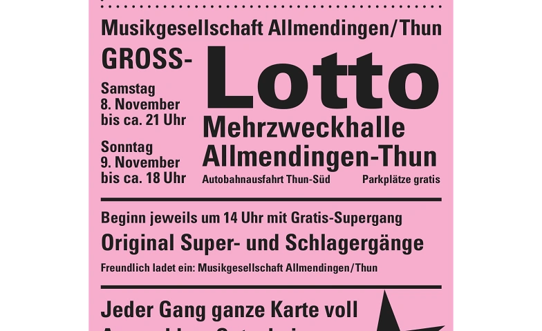 Grosslotto MG Allmendingen/Thun